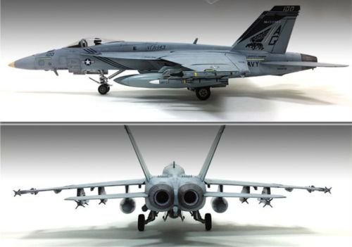 Academy 12547 USN F/A-18E VF-143 &amp;quot;Pukin Dogs&amp;quot; 1/72 – zdjęcie 5