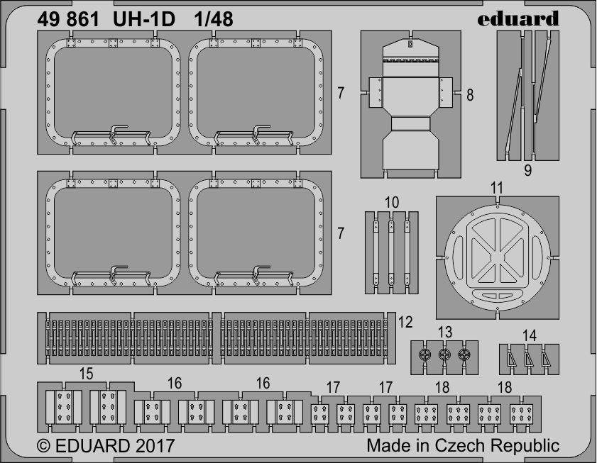 Eduard 49861 UH-1D KITTY HAWK 1/48 – imagen 2