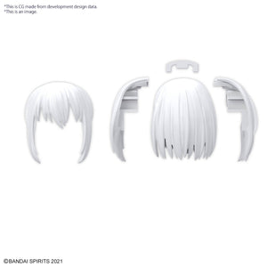 Bandai 67139 30MS OPTION HAIR STYLE PARTS VOL.10 ALL 4 TYPES – zdjęcie 7