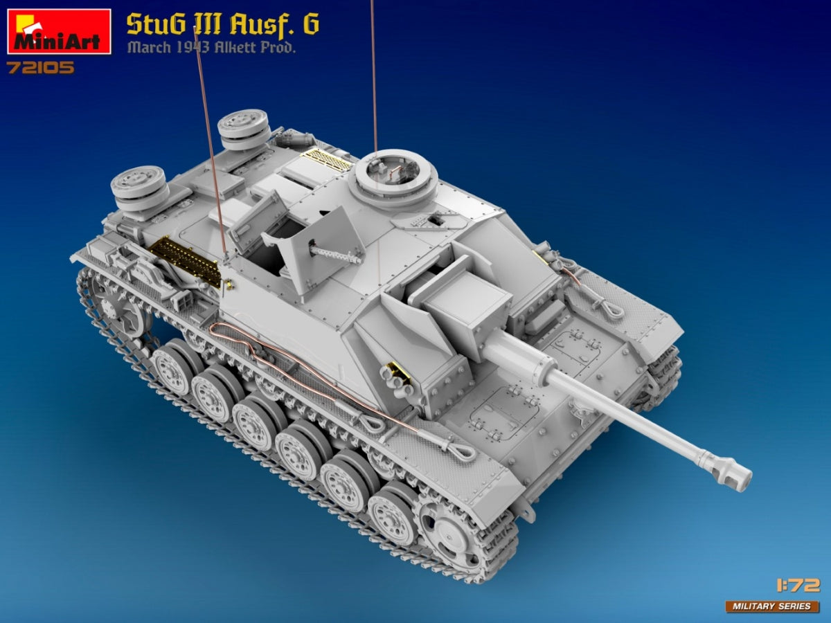MiniArt 72105 StuG III Ausf. G March 1943 Prod. 1/72 – image 4