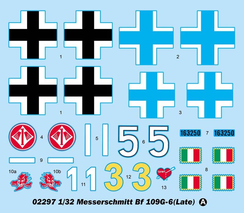 Trumpeter 02297 Messerschmitt Bf 109G-6 (Late) 1/32 – zdjęcie 13