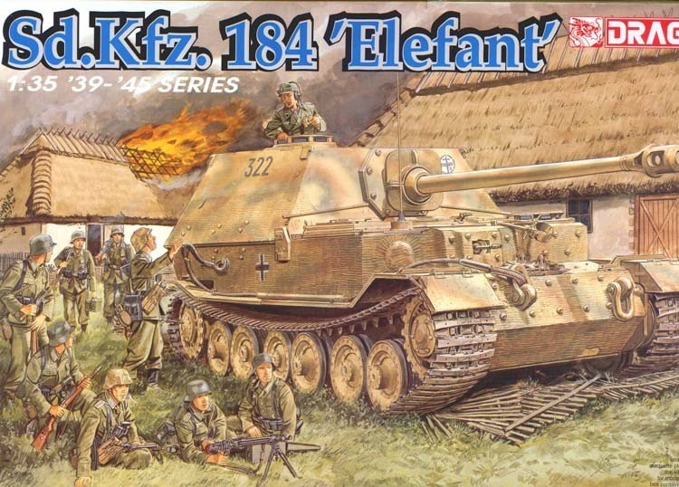 Dragon 6126 Sd.KfZ. 184 ELEFANT 1/35