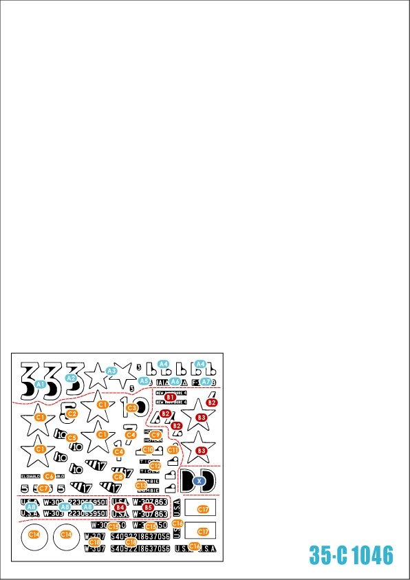 Star Decals 35-C1046 US in North Africa 1942-43 #2 1/35 – image 2