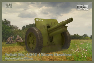 IBG 35060 Polish Wz. 14/19 100mm Howitzer - Motorized Artillery 1/35