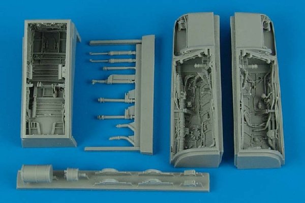 Aires 4468 A-7 Corsair II baie de train d'atterrissage 1/48 Hobby boss