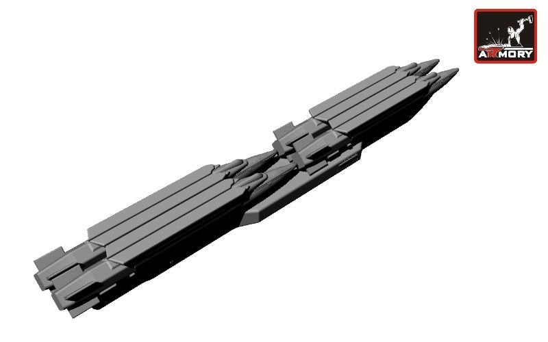 Armory Models ACA7303 GBU-39 SDB w/ BRU-61/A carriage system 1/72 – image 7