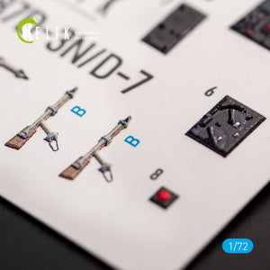 KELIK K72052 JUNKERS JU87D-3N/D-7 - INTERIOR 3D DECALS FOR FUJIMI/HOBBY 2000 KIT 1/72 – image 4