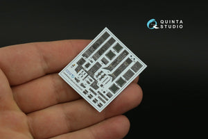 Quinta Studio QDS-48362 AH-64D 3D-Printed &amp;amp; coloured Interior on decal paper (Hasegawa) (Small version) 1/48 – zdjęcie 3