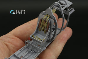 Quinta Studio QD24021 Spitfire Mk.VIII 3D-Printed &amp;amp; coloured Interior on decal paper (Airfix) 1/24 – zdjęcie 8
