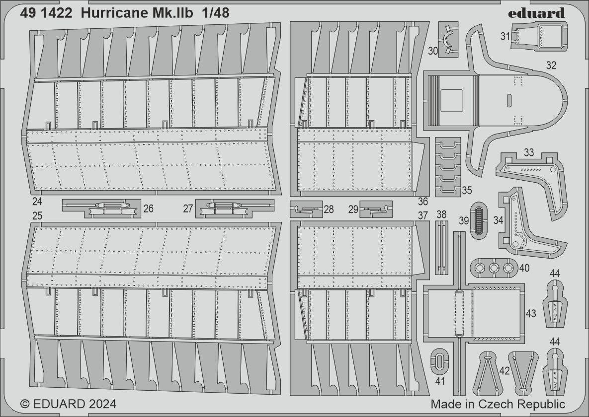 Eduard BIG49409 Hurricane Mk. IIb ARMA HOBBY 1/48 – zdjęcie 3