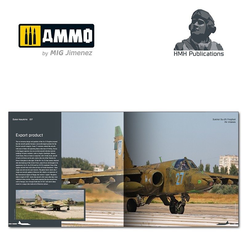 HMH Publications DH-017 Sukhoi Su-25 Frogfoot (English VErsion) – zdjęcie 3