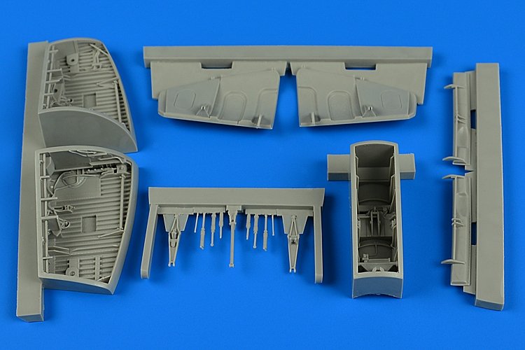 Aires 4726 SAAB J-29 Tunnan wheel bay 1/48 PILOT REPLICAST