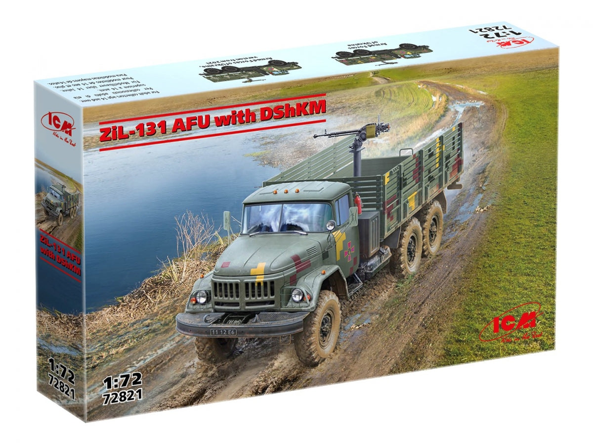 ICM 72821 ZіL-131 AFU with DShKM 1/72 – zdjęcie 2