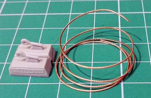 Eureka XXL ER-3564 Towing cable for IFV Stryker &amp;amp; Canadian LAV 1/35 – imagen 4