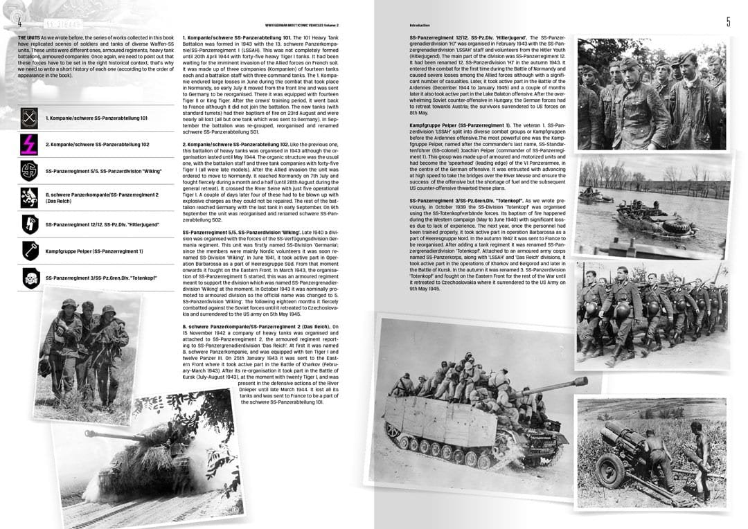 AK Interactive 516 WWII GERMAN MOST ICONIC SS VEHICLES. VOLUME 2 – zdjęcie 2