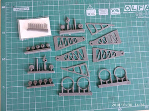 Zebrano SEA031 Lebedenko Tank (Tsar Tank) WWI 1/72 – zdjęcie 5