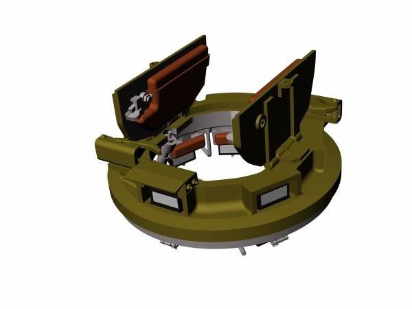 Coupole de commandant Panzer Art RE35-609 MK2 pour chars britanniques, échelle 1/35