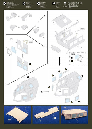 MK1 Design MM-35007 M-ATV DETAIL-UP ETCHED PART 1/35 – zdjęcie 3