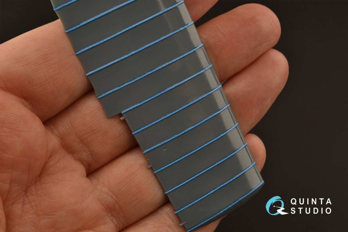 Quinta Studio QP48004 Blue rib tapes for Fokker Dr.(F)ID.VII 1/48 – image 6