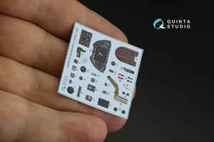 Quinta Studio QD48135 Spitfire Mk.V 3D-Printed &amp;amp; coloured Interior on decal paper (Airfix) 1/48 – immagine 5