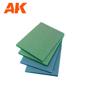 AK Interactive AK9327 SOFT AND SMOOTH SPONGE – SANDING PAD SET 4 UNITS – image 2