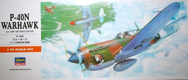 Hasegawa A9 P-40N Warhawk 1/72