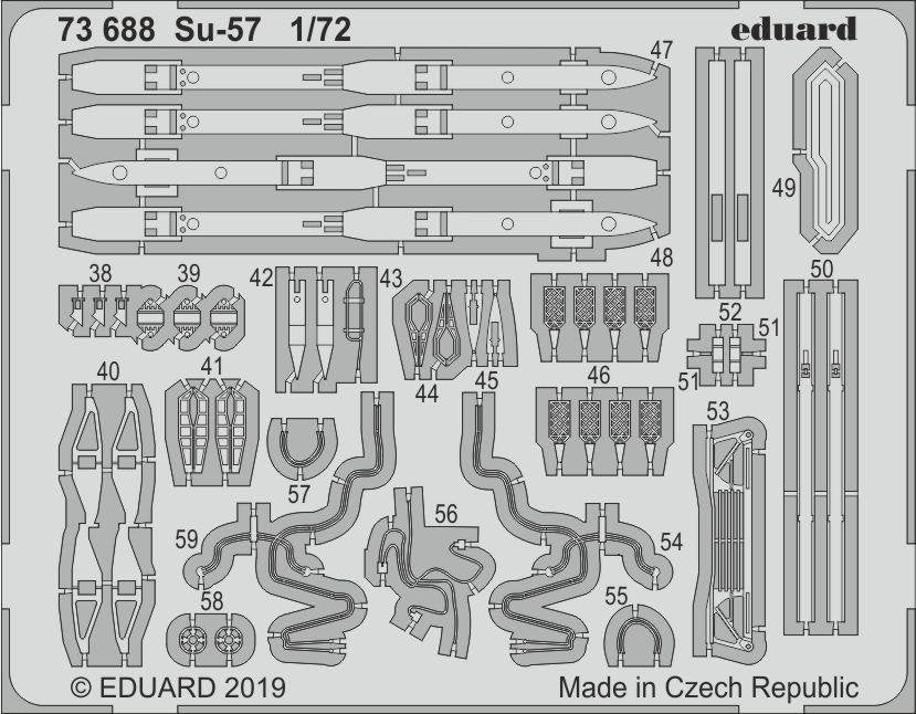 Eduard 73688 Su-57 1/72 ZVEZDA – zdjęcie 2