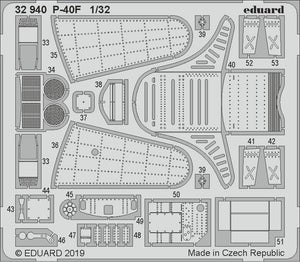 Eduard 32940 P-40F 1/32 TRUMPETER – image 2