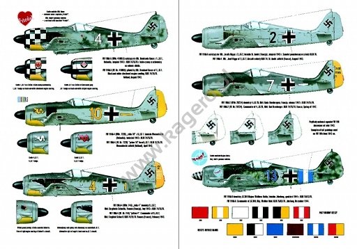 Kagero 3001 Focke Wulf FW 190 vol. I (no decals) EN/PL – zdjęcie 4