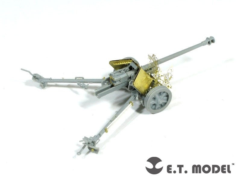 ET Model E72-025 WWII German 7.5cm Pak 40 Anti-Tank Gun For DRAGON Kit 1/72 – image 4