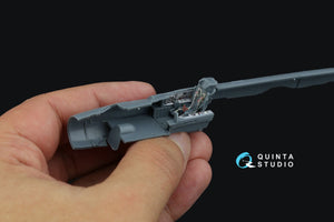 Quinta Studio QD72109 MiG-21PFM Gray panels 3D-Printed &amp;amp; colored Interior on decal paper (Eduard) 1/72 – image 10