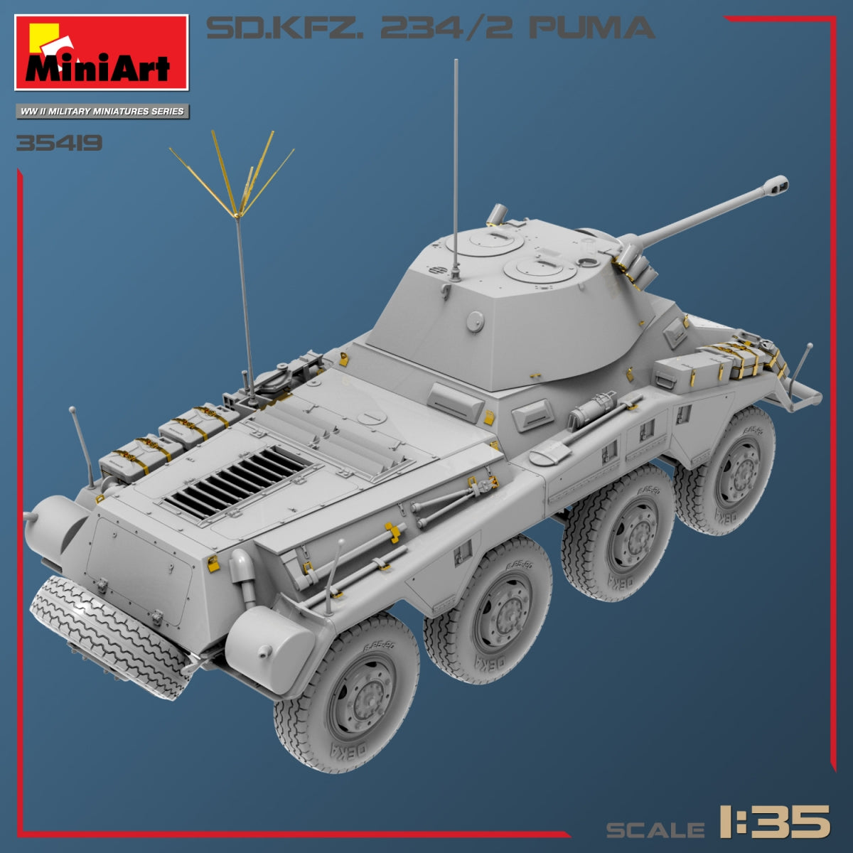 MiniArt 35419 SD.KFZ.234/2 PUMA 1/35 – image 10
