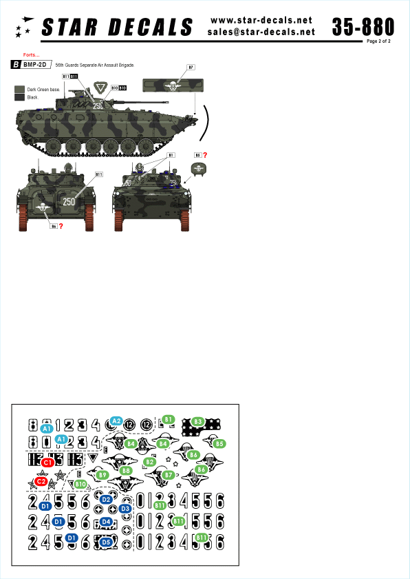 Star Decals 35-880 Soviet in Afghanistan part 4 1/35 – image 2