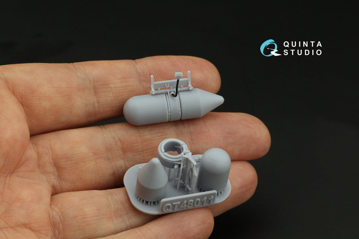 Quinta Studio QT48011 AN/APS-4 Radar Pod (All kits) 1/48 – zdjęcie 8