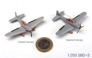 MK1 Design MS-20018 WW II USS DECK PLANE SET for CV-6 Enterprise 1/200 – zdjęcie 19
