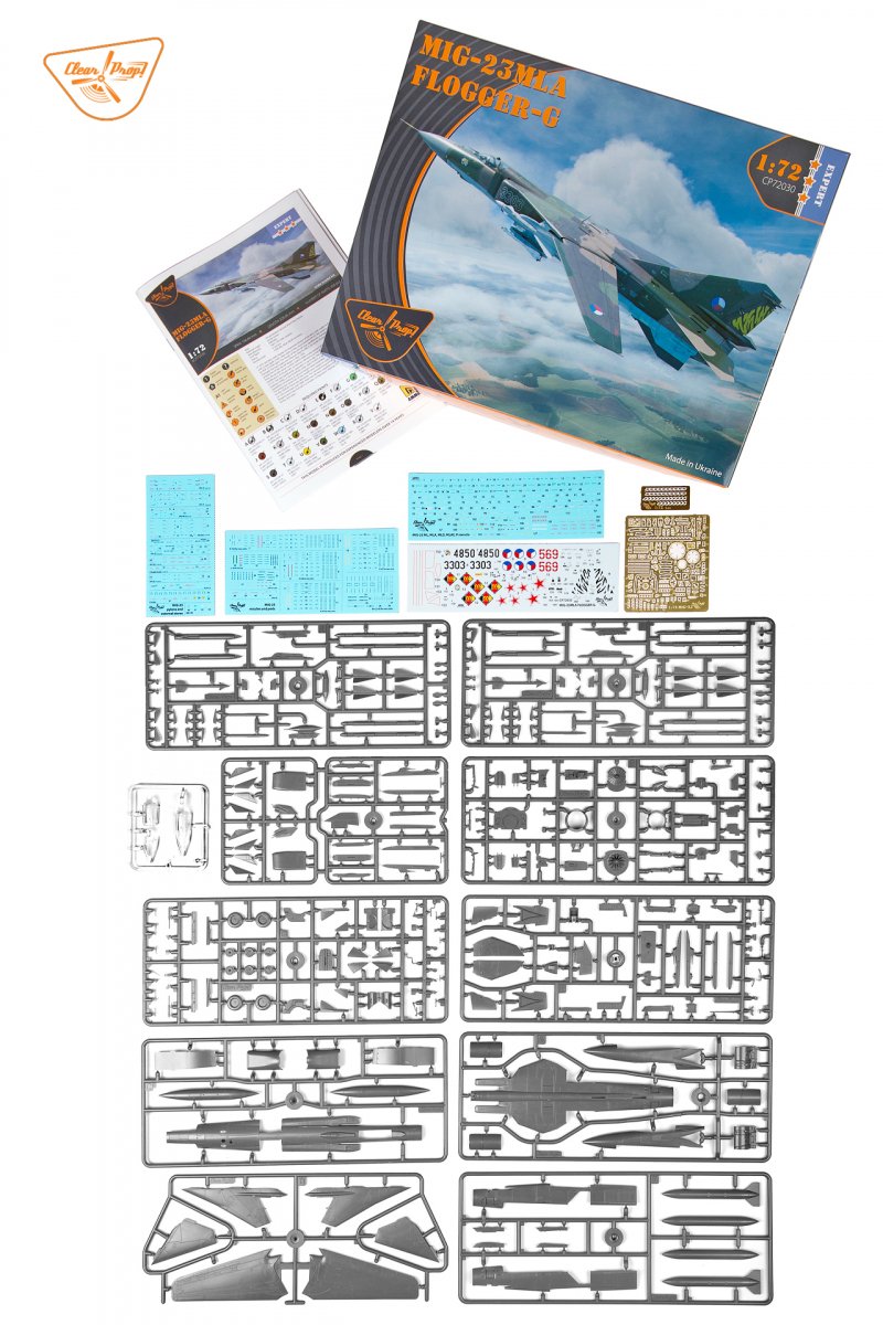 Clear Prop! CP72030 MiG-23MLA Flogger-G EXPERT KIT 1/72 – image 6