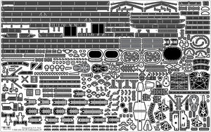 Pontos 35017F1 USS CA-35 Indianapolis 1945 Detail Up Set 1/350 – image 12