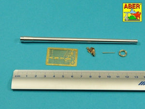 Aber 35L-314 Armament set for the Russian T-14 Armata tank: barrel for 125 mm 2A82-1M and barrel for 12.7 mm Kord MG 1/35 – image 3