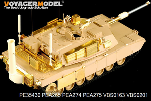 Voyager Model PEA275 Modren US Army M1A1&amp;amp;M1A2 side skirts (For TAMIYA 35269) 1/35 – image 3