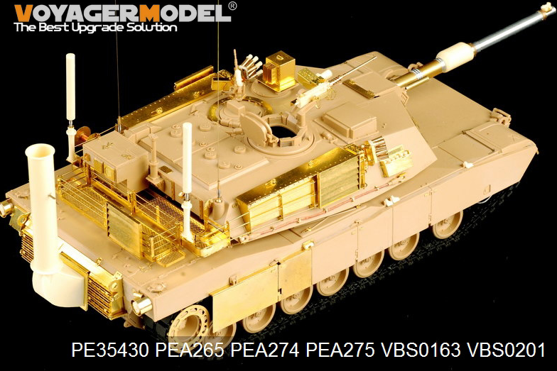 Voyager Model PEA275 Modren US Army M1A1&amp;amp;M1A2 side skirts (For TAMIYA 35269) 1/35 – image 3
