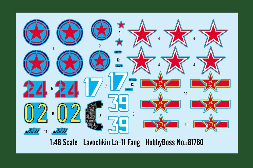 Hobby Boss 81760 Lavochkin La-11 Fang 1/48 – zdjęcie 5