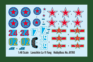 Hobby Boss 81760 Lavochkin La-11 Fang 1/48 – zdjęcie 5