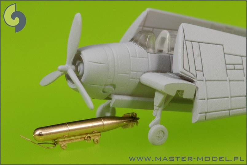 Master SM-350-072 USN Airborne torpedoes Mark 13 (22.4in) with trolleys - early type (10 pcs) – zdjęcie 3