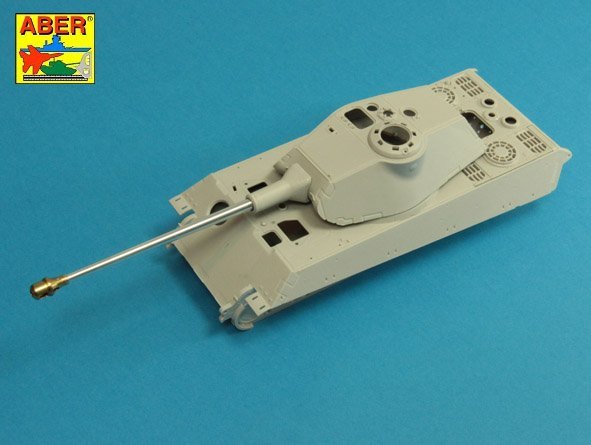 Aber 35L-247 Barrel for German 8,8cm Kw.K 43/3 L/71 (one part) gun used on Tiger B Porsche turret-early 1/35 – zdjęcie 6