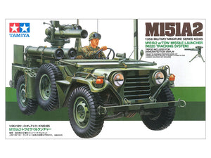 Tamiya 35125 U.S. M151A2 w/TOW Missile Launcher 1/35 – zdjęcie 2