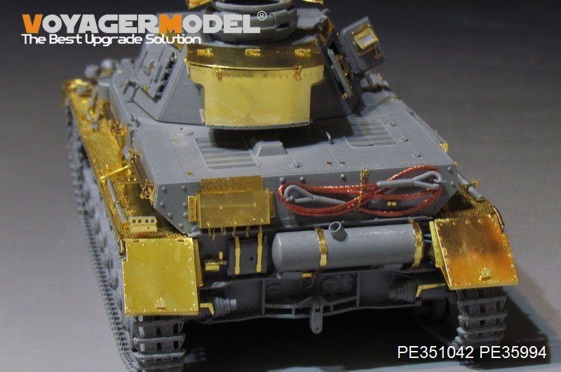 Voyager Model PE351042 WWII German Pz.Kpfw.IV Ausf.F2 Basic For Border BT-003 1/35 – zdjęcie 12