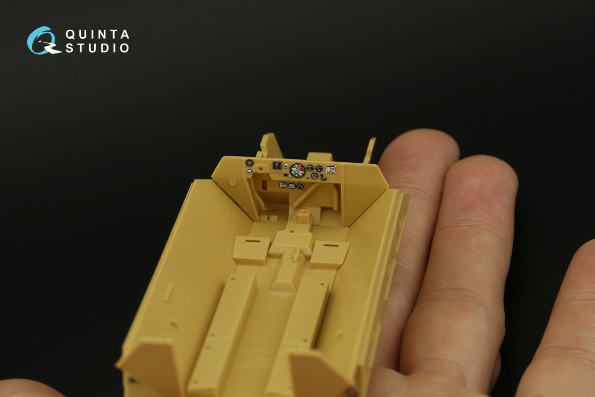 Quinta Studio QD48293 Sd.Kfz 251/1 Ausf.D 3D-Printed &amp;amp; coloured Interior on decal paper (Tamiya) 1/48 – zdjęcie 4