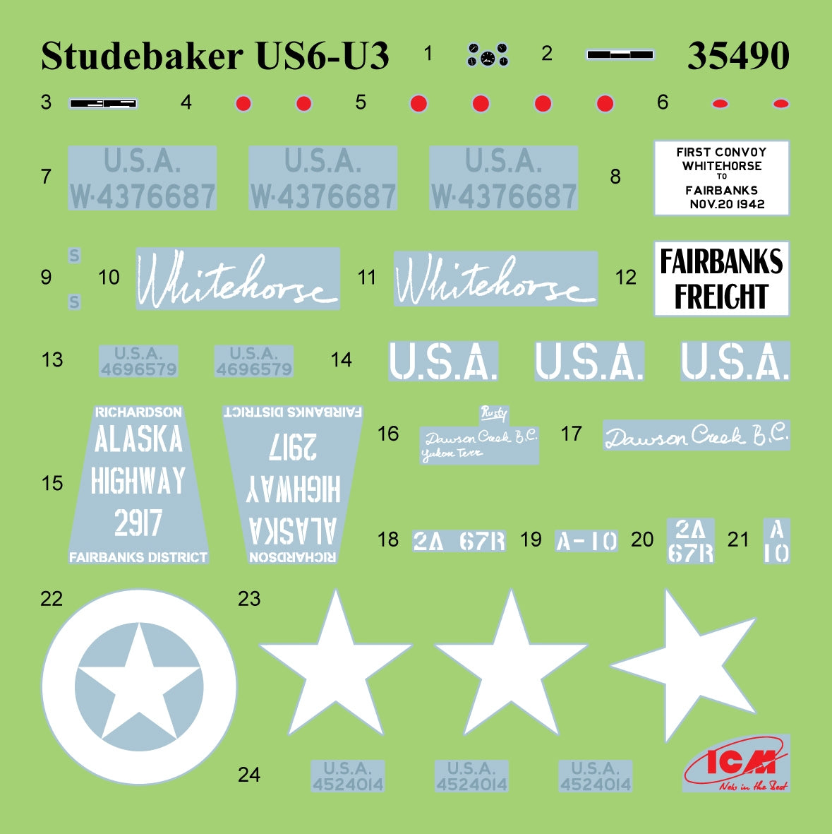 ICM DS3528 WWII US military vehicles 1/35 – zdjęcie 17