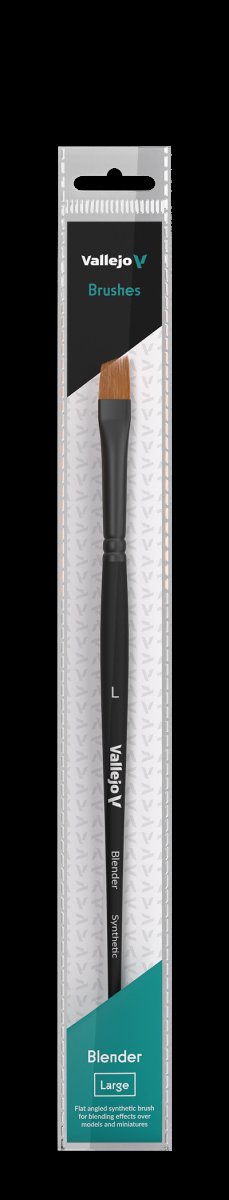 VALLEJO B05003 - Pędzel - Blender - Flat Angled Synthetic - Large