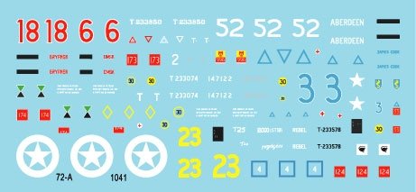 Star Decals 72-A1041 British Shermans. 75th D-Day Special. Sherman Mk I / Mk II / Mk III / Mk I Hybrid 1/72 – image 3